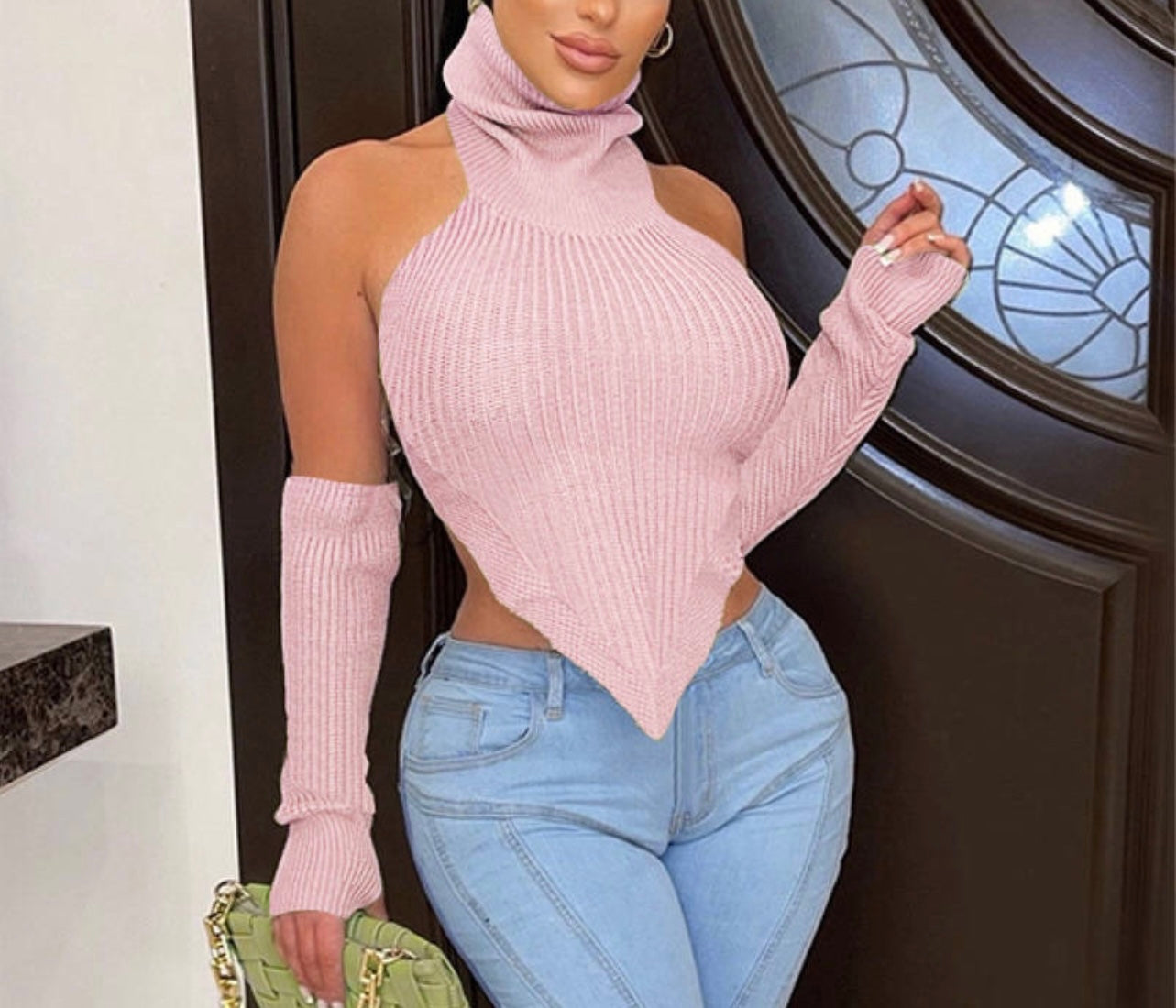 Lizzie Baddie Shirt Pink