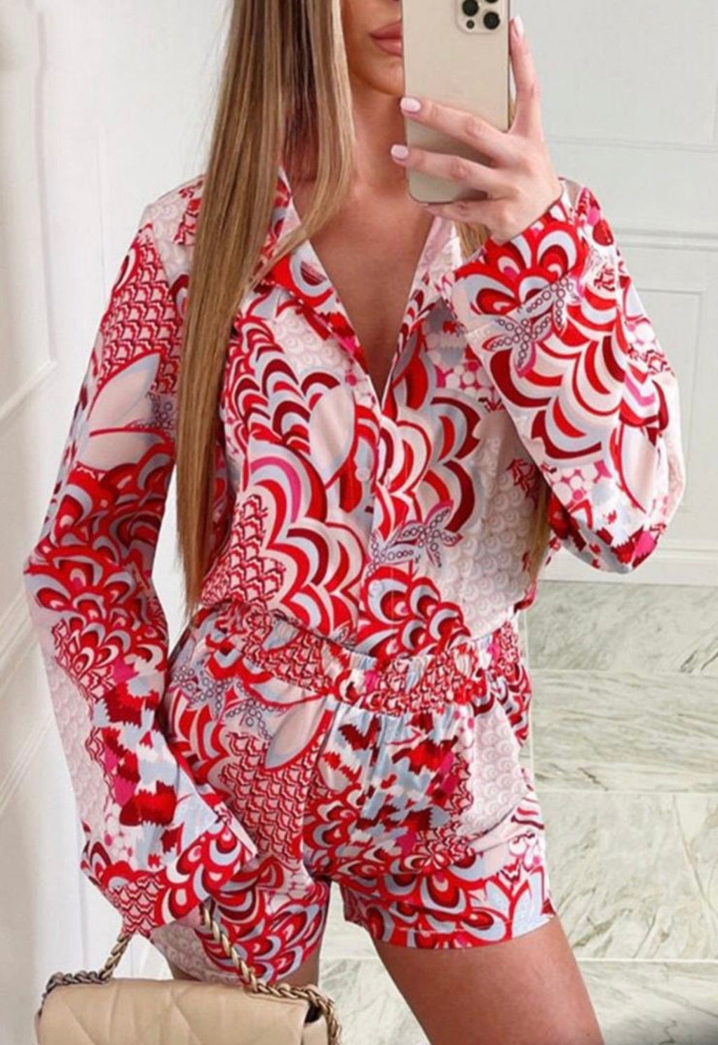 Marilyn Baddie 3 Piece Set Red