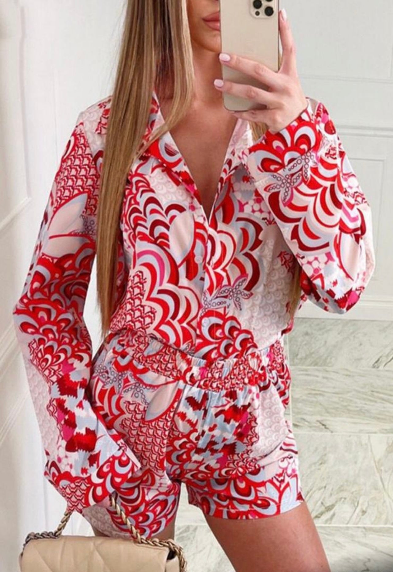 Marilyn Baddie 3 Piece Set Red