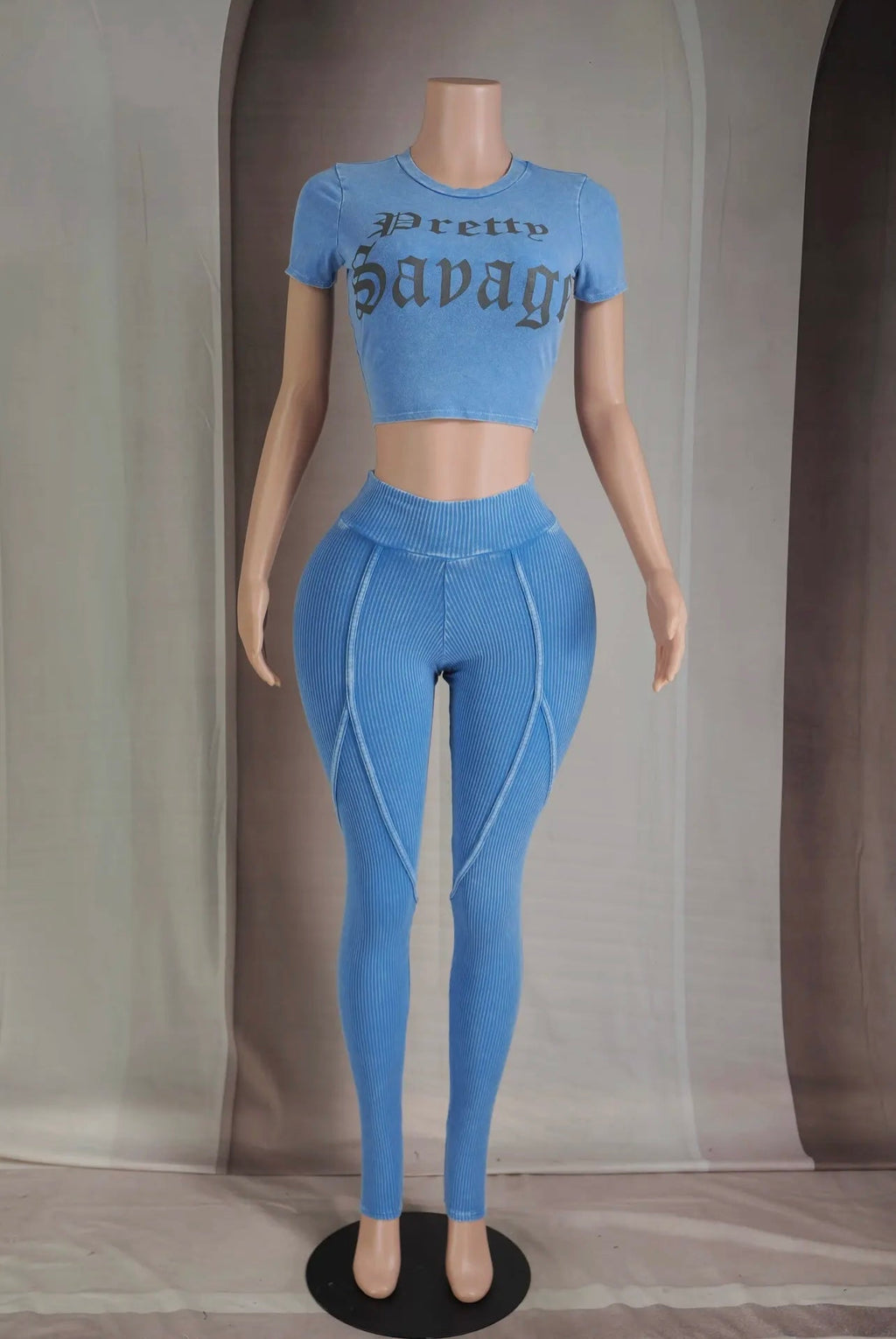 Pretty Savage Baddie Set Blue