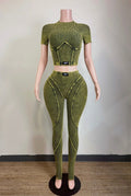 Sweet Lady Baddie Jumpsuit Olive