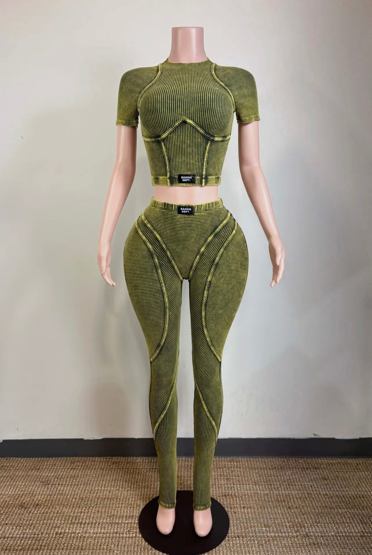 Sweet Lady Baddie Jumpsuit Olive