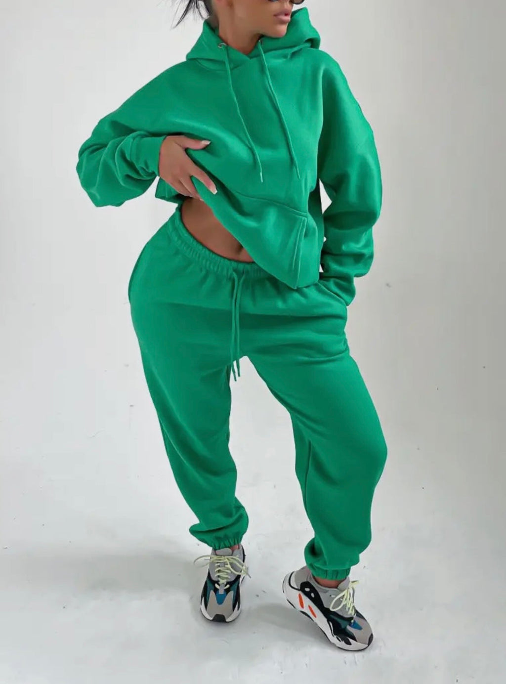 My Lucky Green Baddie Jogger Green Gold
