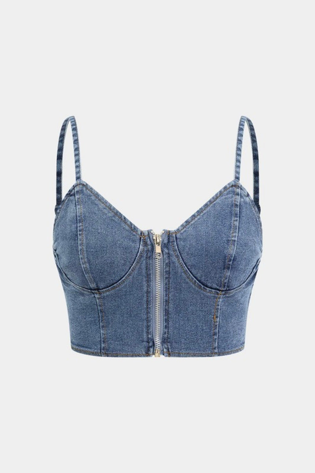 Keri Baddie Denim Corset Set
