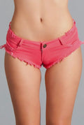 Marina Baddie Booty Shorts Bermuda Pink