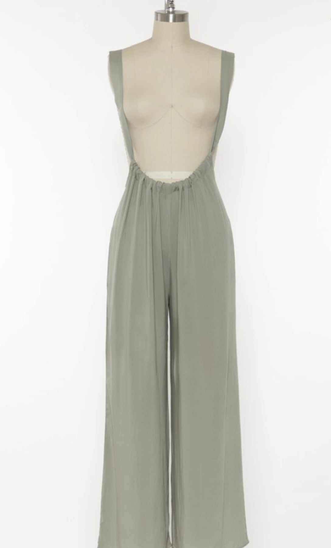Mary Baddie Jumpsuit Silver Sage