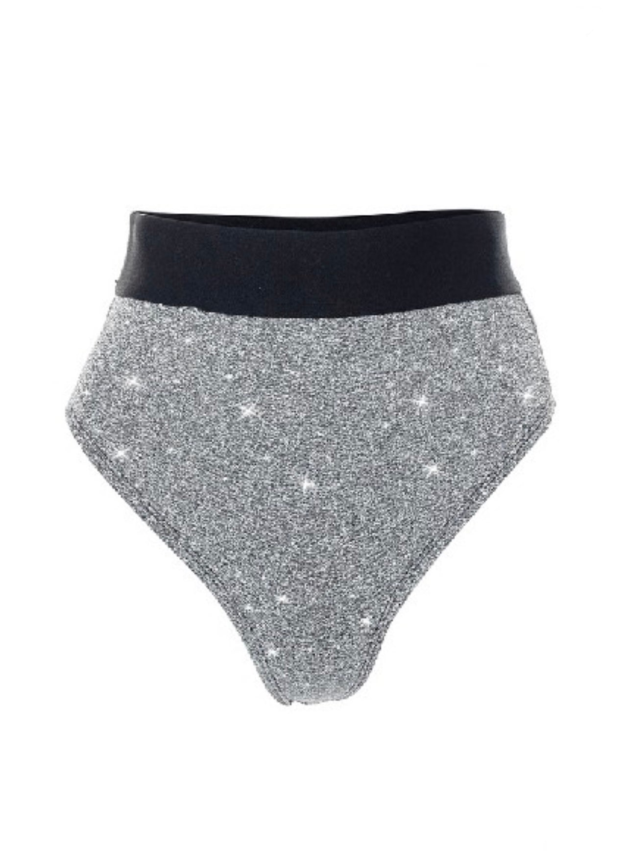 Metallic High Waist Baddie Briefs