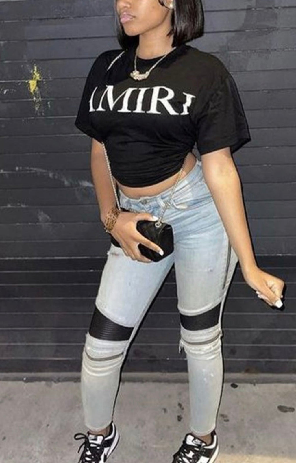 Baddie Shirt Black