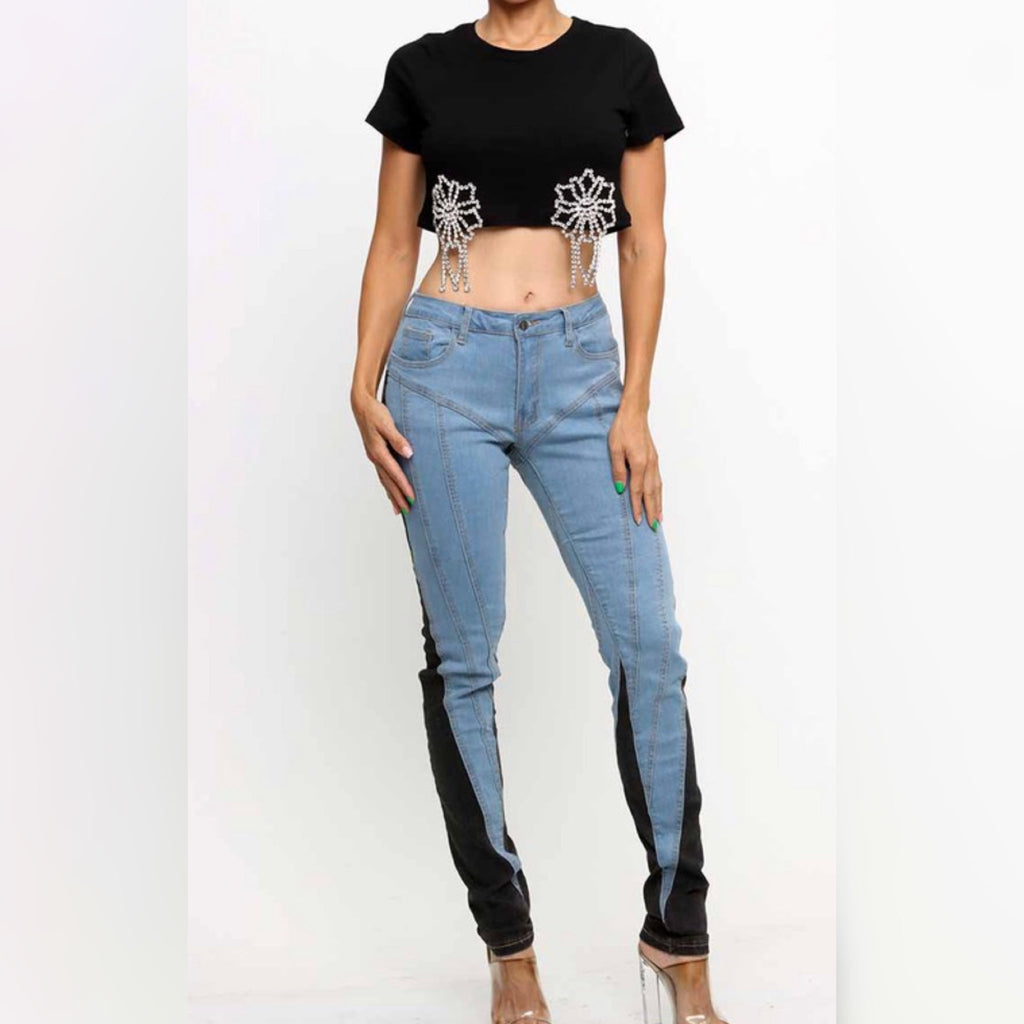Two Side Baddie Jeans