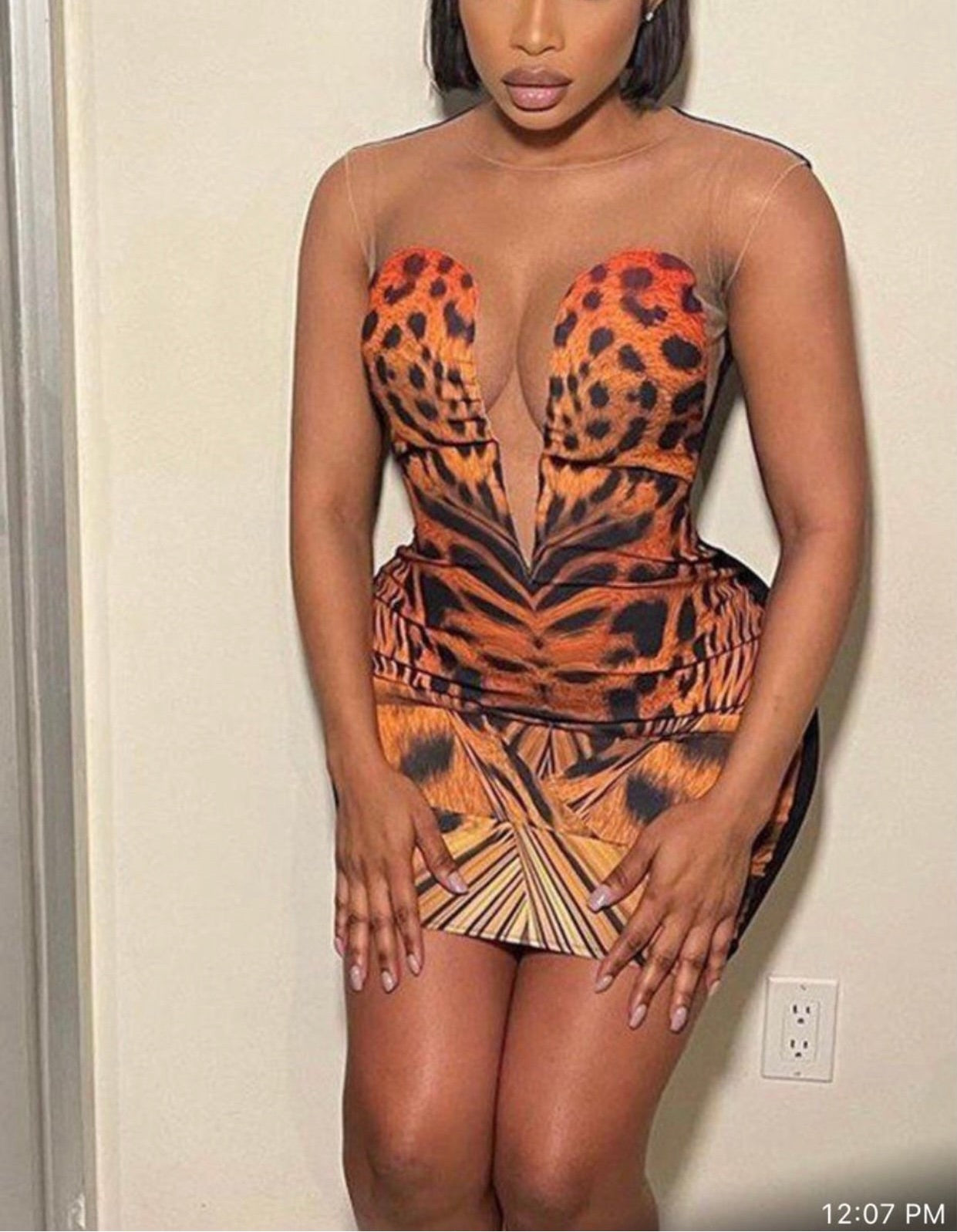 Eye On The Prize Baddie Dress Large