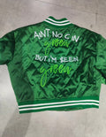 In My Bag Baddie Jacket Green