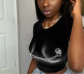 Pierce Nipple Baddie Top Large