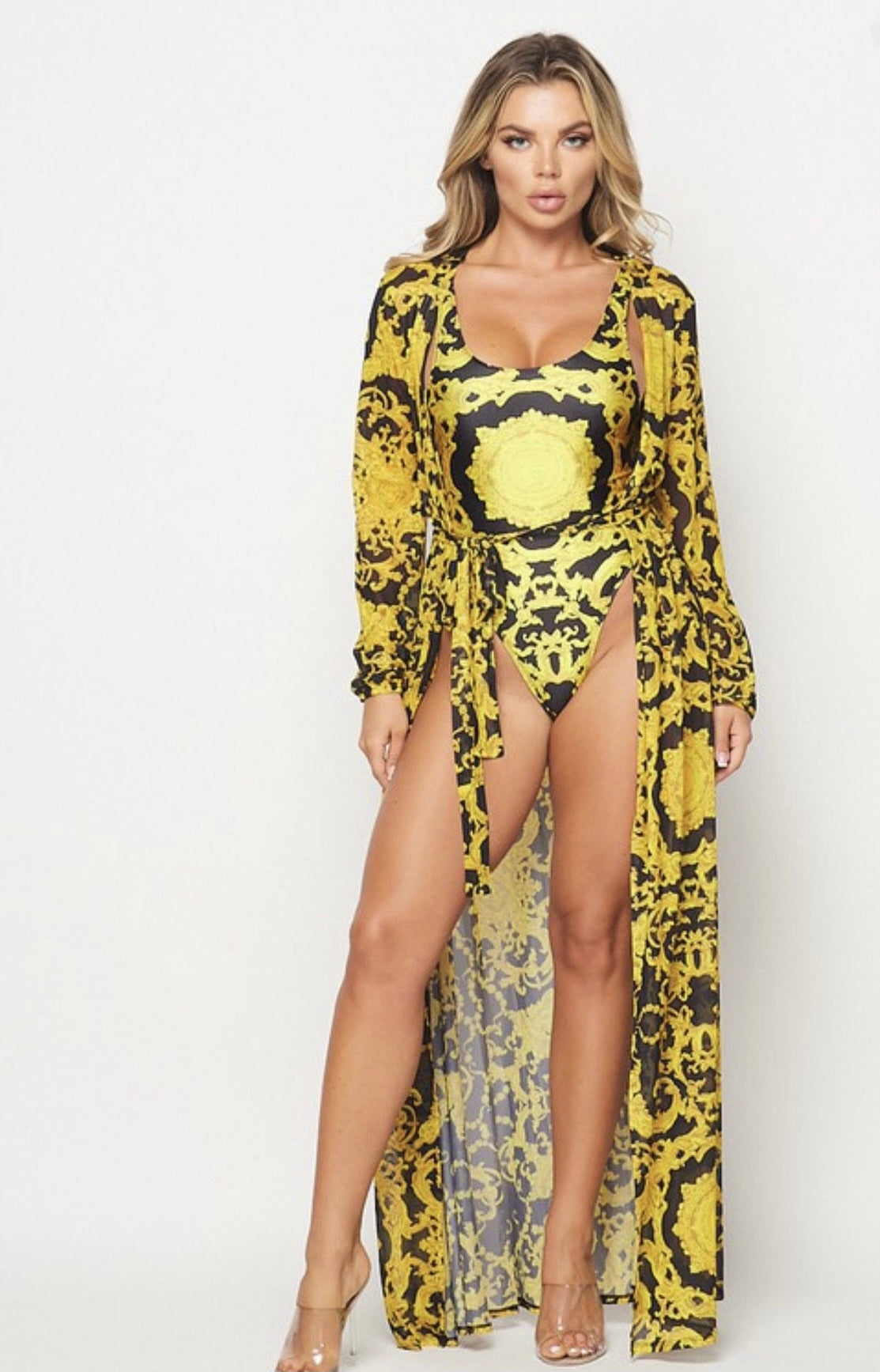 Vegas Pool Vibes Two-Piece Swimsuit Large