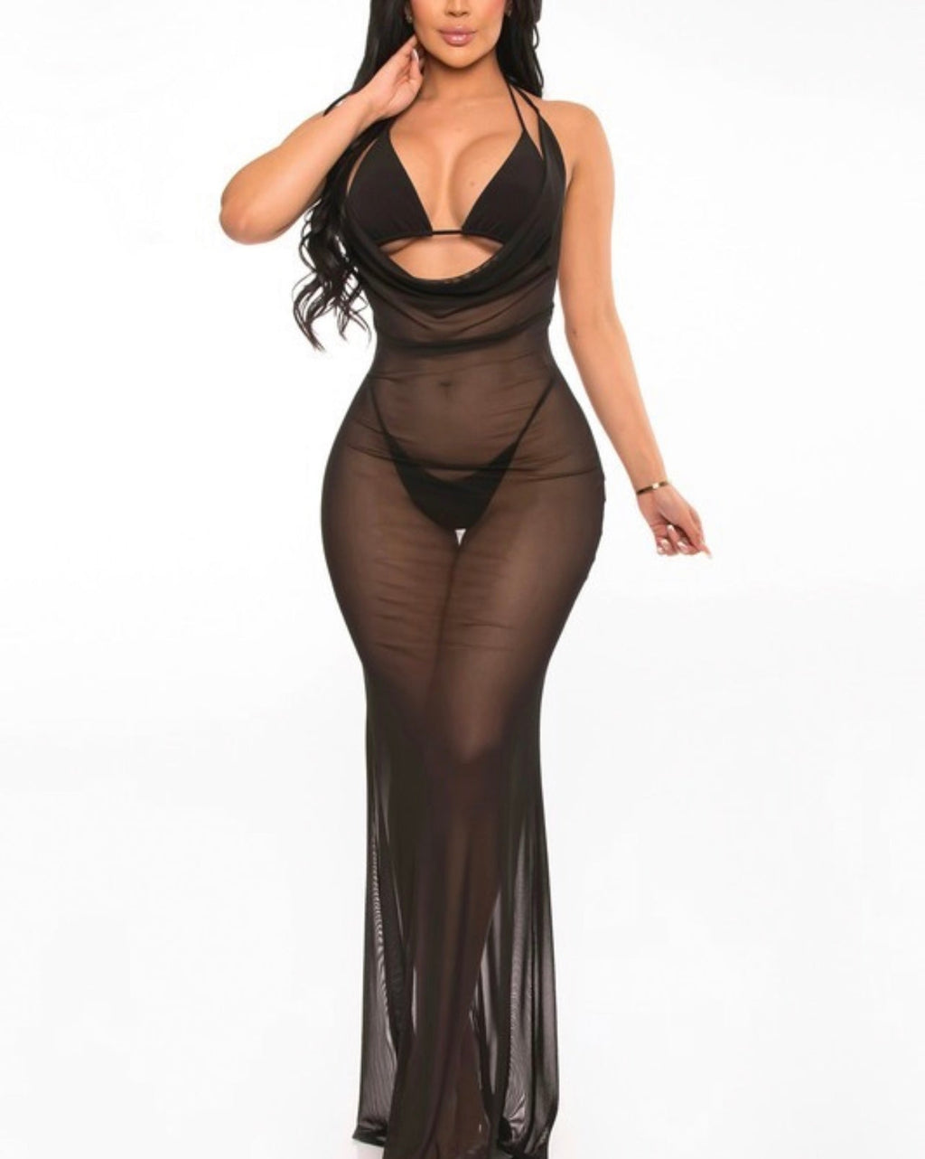 Beach Bae Baddie Set Black