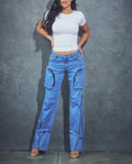 Not Basic Baddie Top White Gold