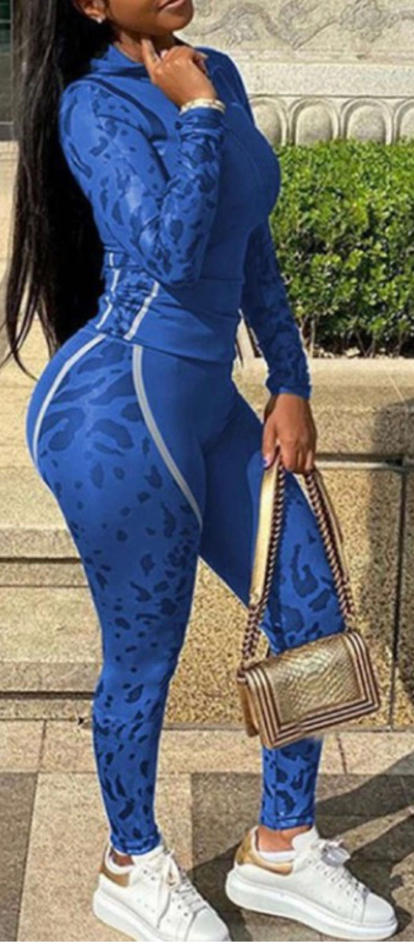 Bernice Blue Tracksuit Small