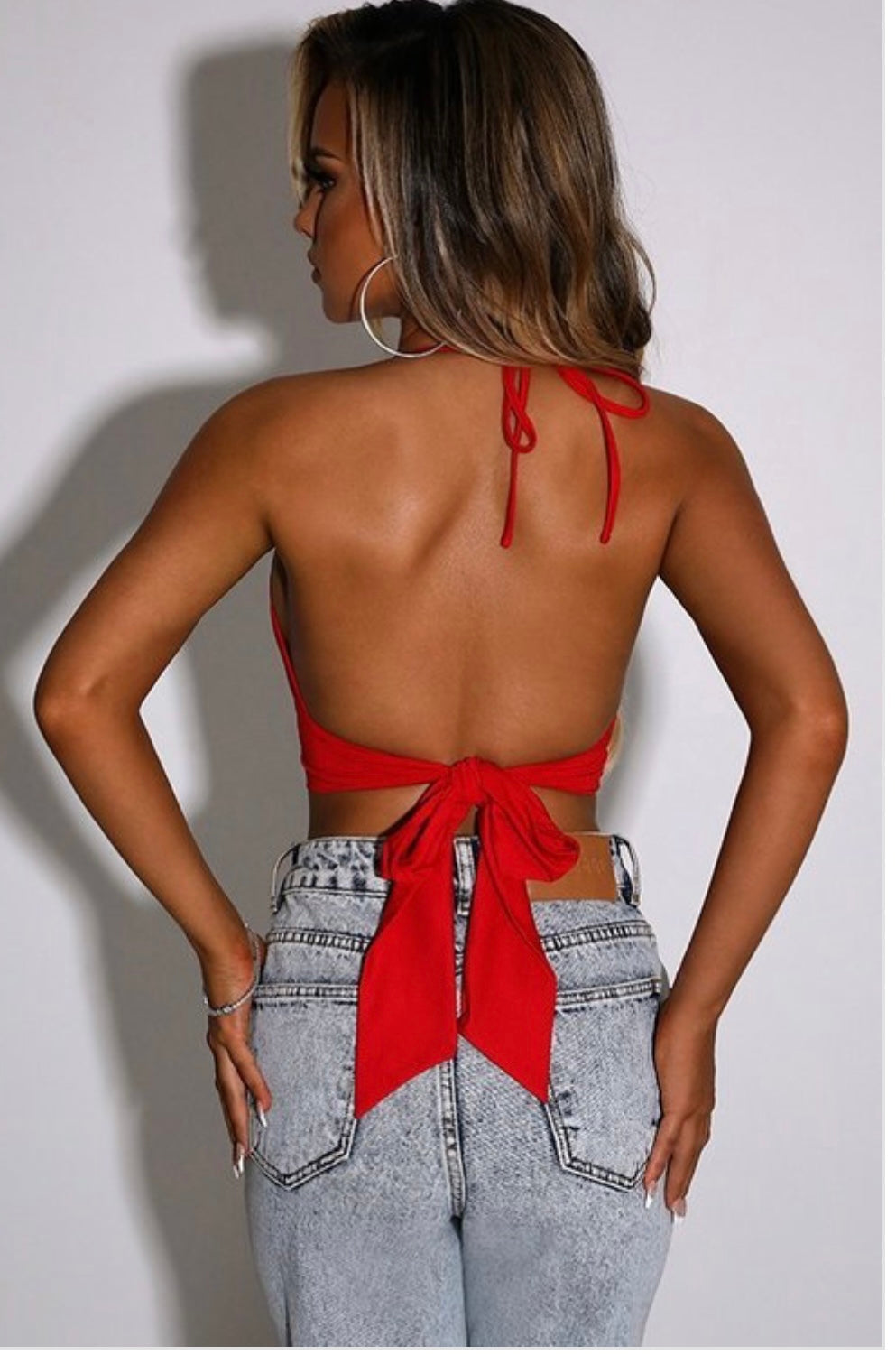 All There Baddie Halter Top
