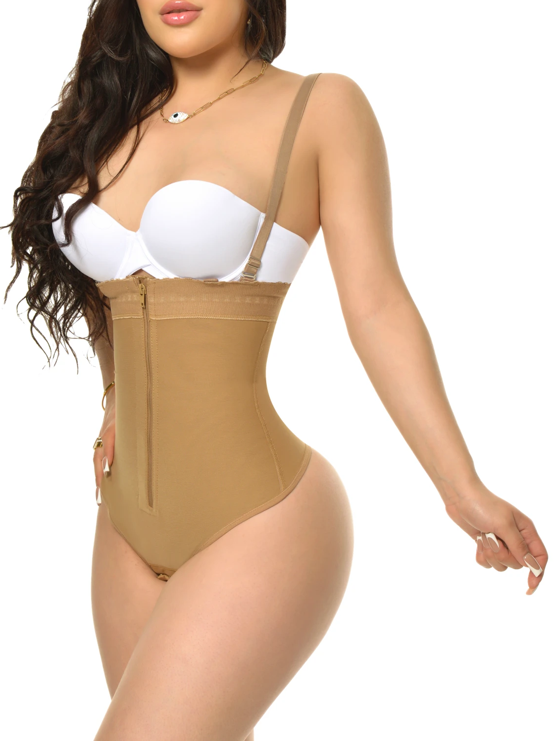 Fashion Tummy Control Zipper Comfortable Shapewear Peru