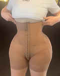 Side Steel Bone Belly Shaping Hourglass Body Shaper Tan