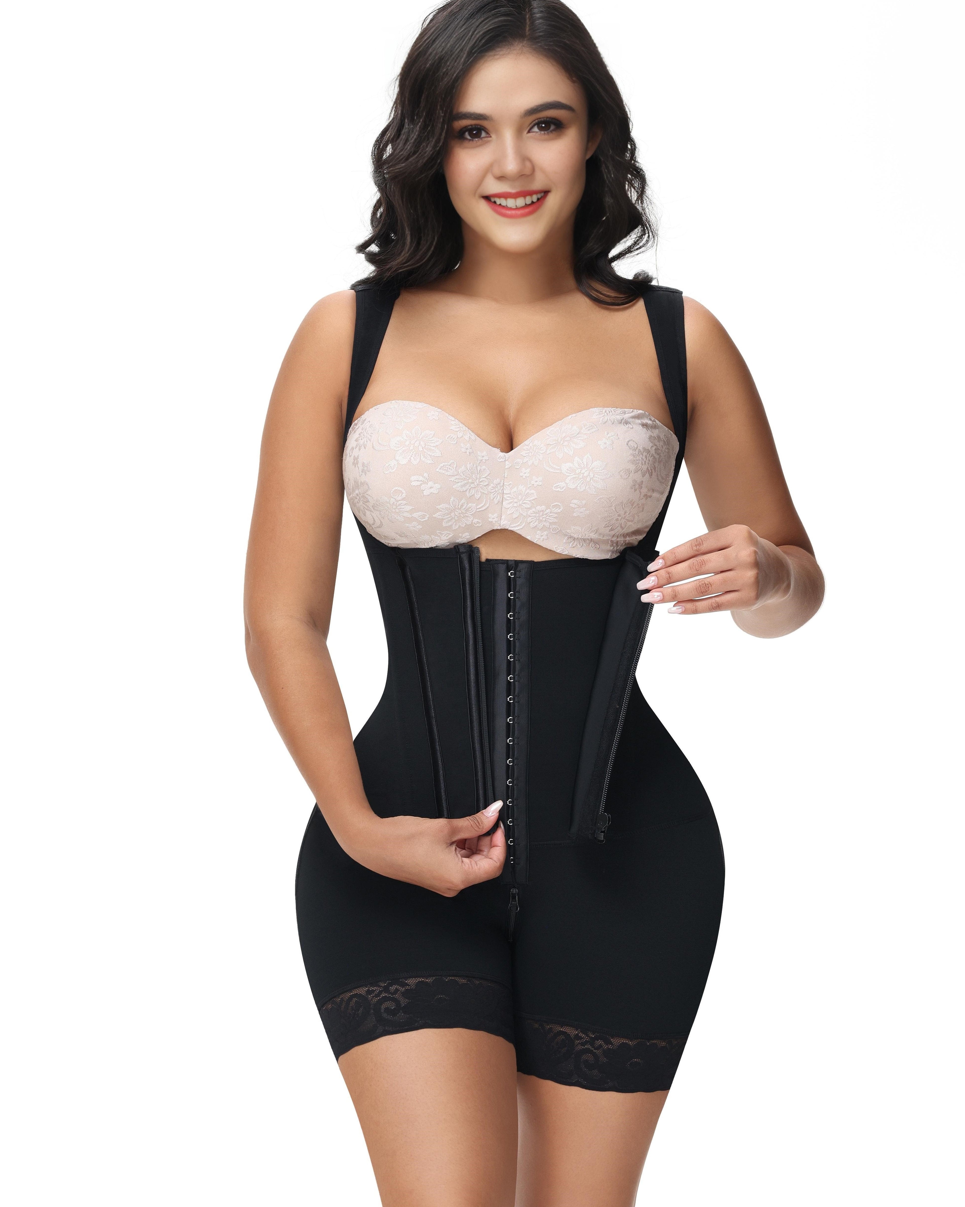 Post Surgery Stage 2 BBL Solidity Garment Shapewear Black