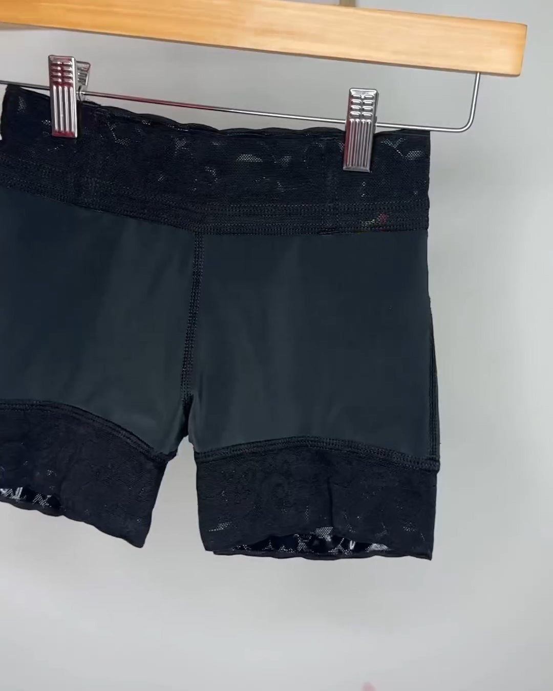 Seamless Butt Lift Shaper Shorts Black