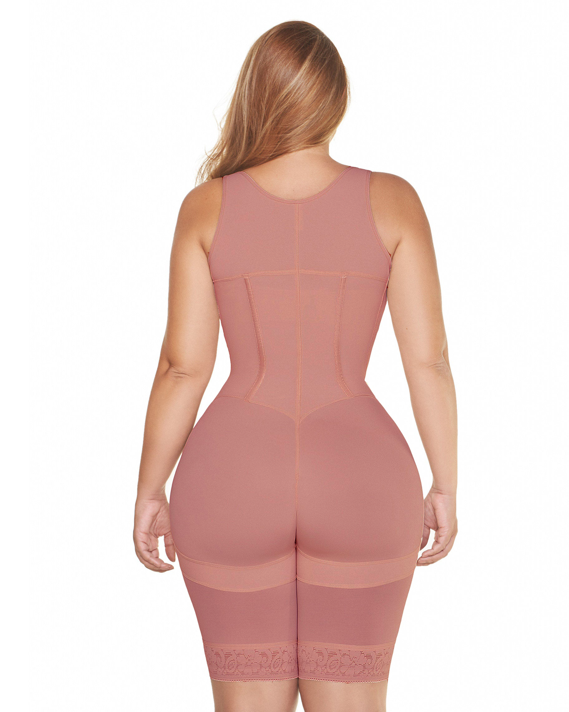 Fashion Tummy Control Shaping Hourglass Shapewear RosyBrown