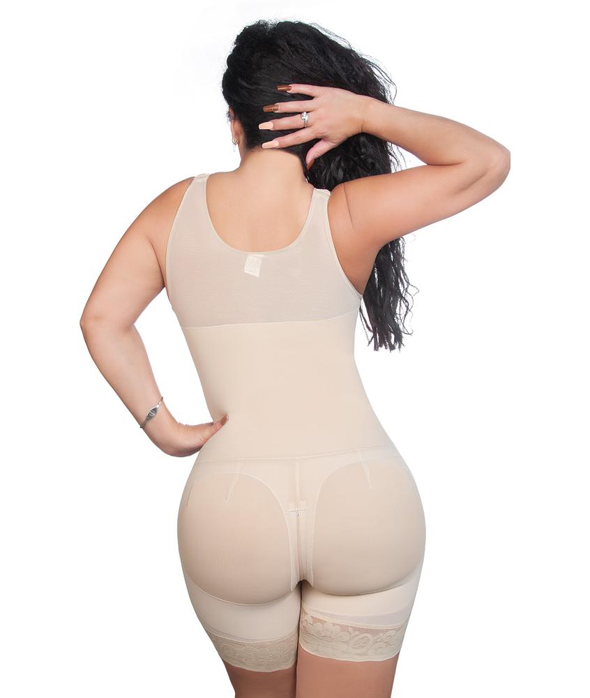 Post Liposuction Waist Cincher Front Closure Hook-eye Body Shaper