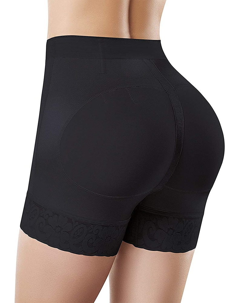 Women High Waist Hip Enhancer Butt Lift Shorts