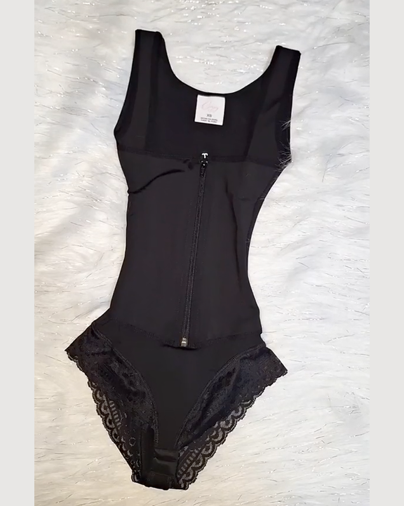 Fashion Tummy Control Thong Double Compression Shapewear