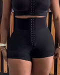 High-Waist Hip-Lifting Tummy Control Shorts Black