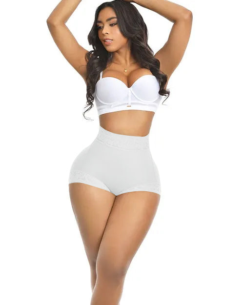 Valeria Booty Lifting Shorts White