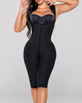 Faja Effecto Invisible Zipper Gridle Black