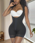 High Back Waist Control And Molding Shapewear Black