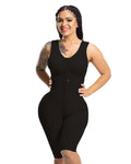 High Compression Slimming Shapewear With Bra Black