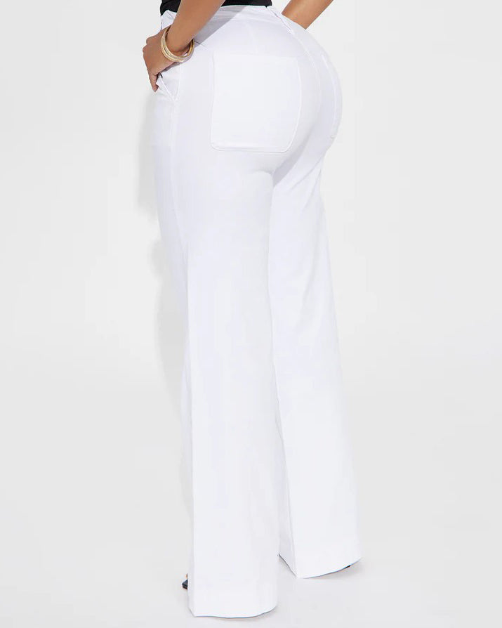 Women's Wide-Leg Slimming Jeans