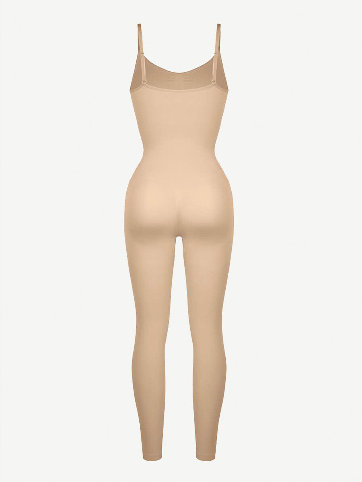 Seamless Waist-Breast Support Mid Thigh Body Shaper