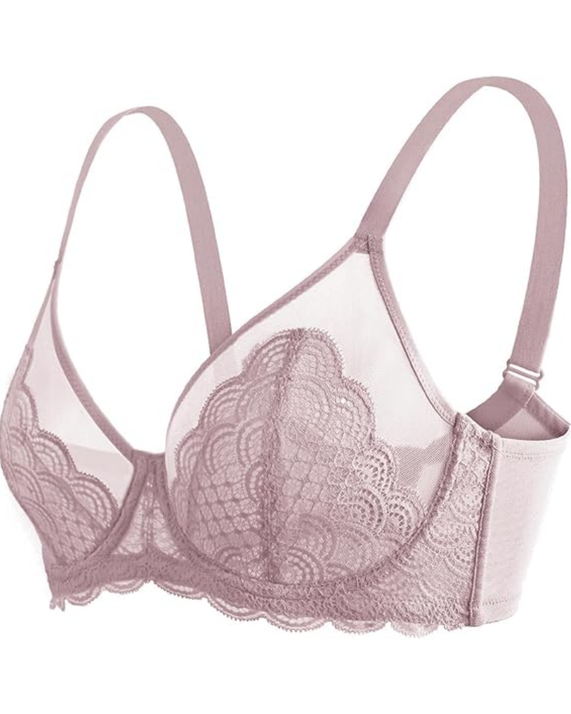 Sexy Lace Sheer Mesh Bra