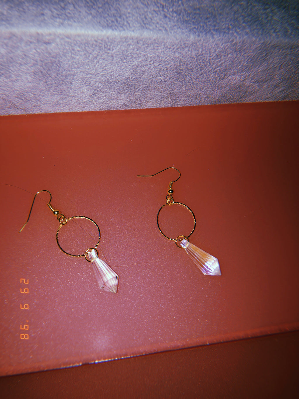 Rain drop earrings