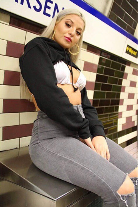 Cut out hoodie