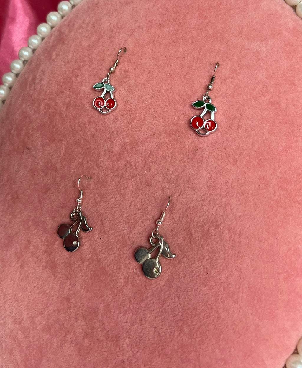 Cherry earrings