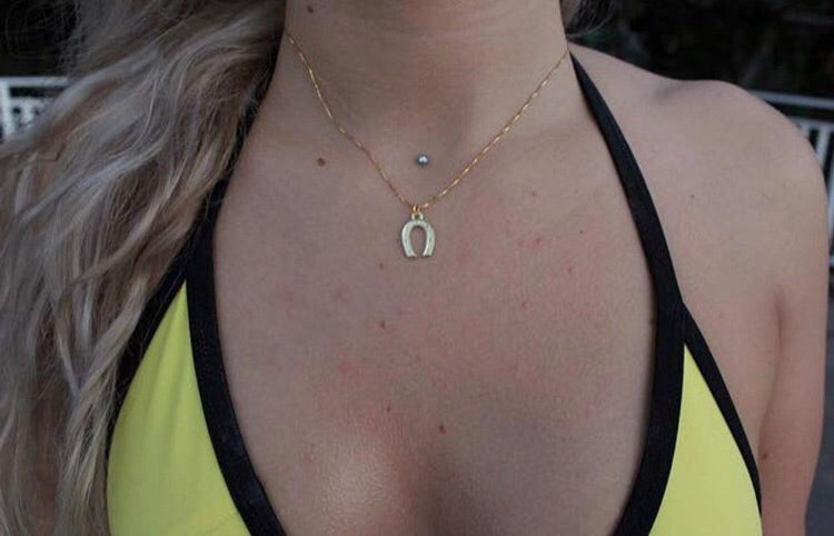 Horseshoe necklace