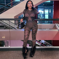 Aesthetic Snake Mesh Set Black