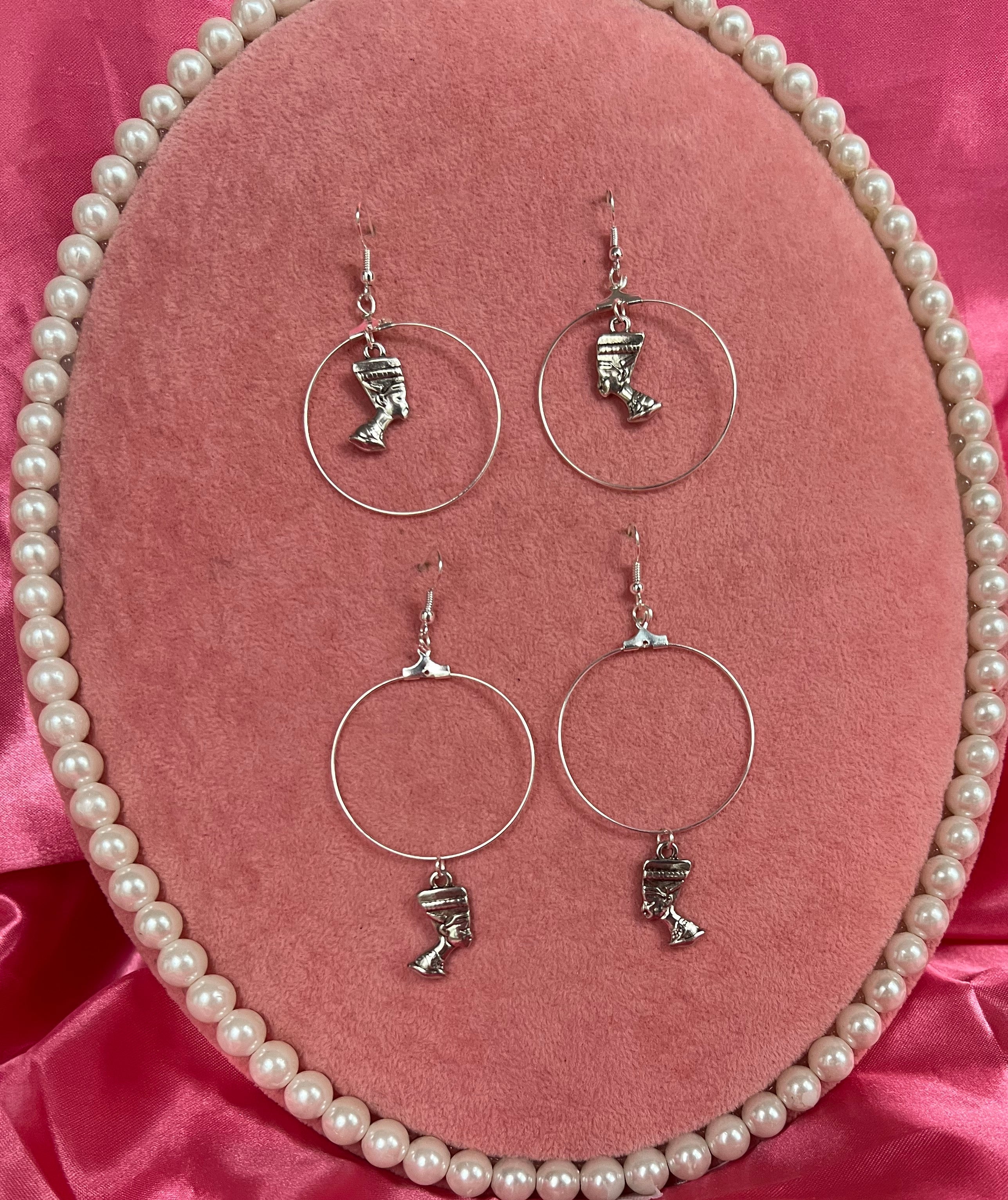 Nefertiti hoops