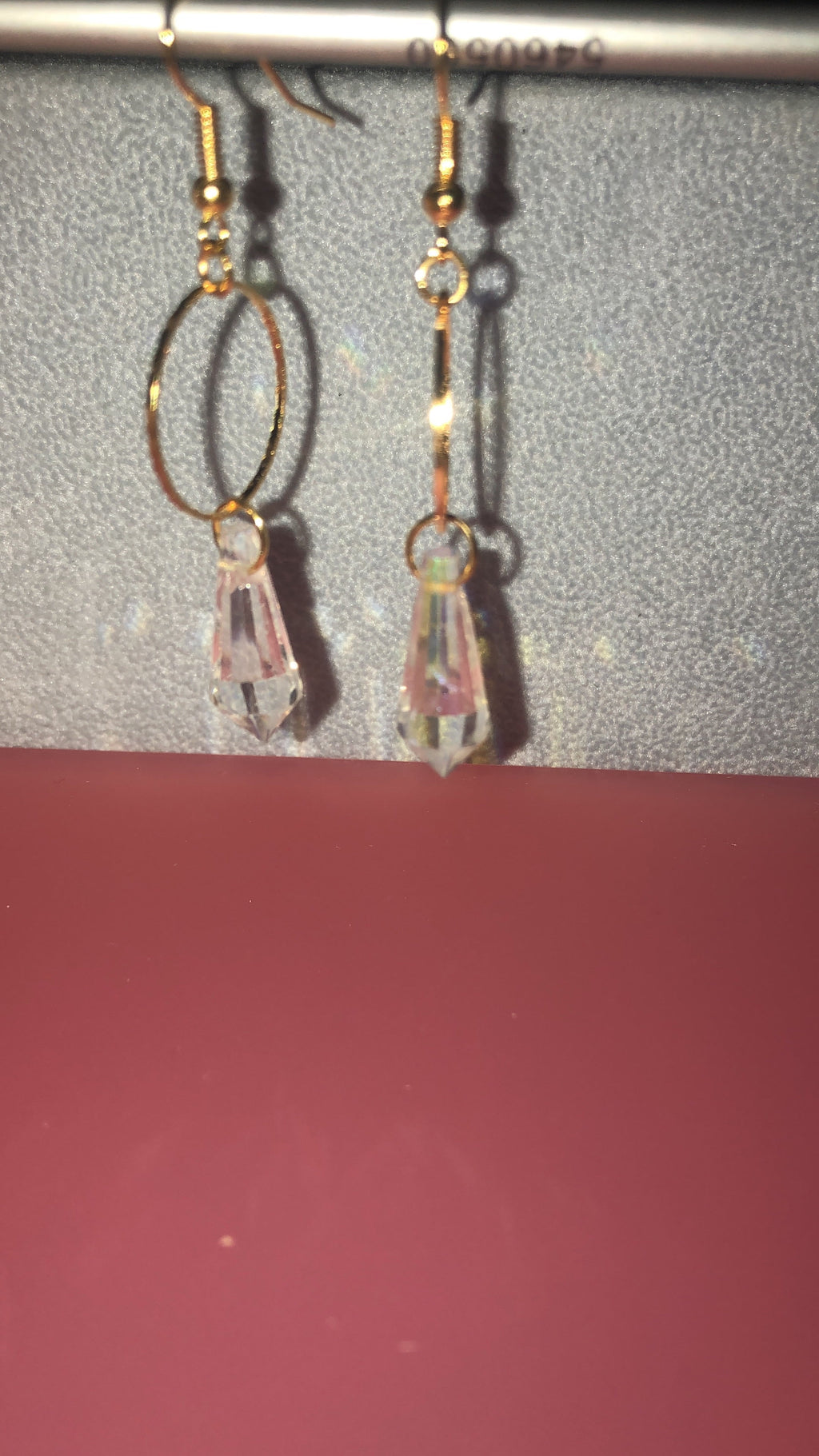 Rain drop earrings