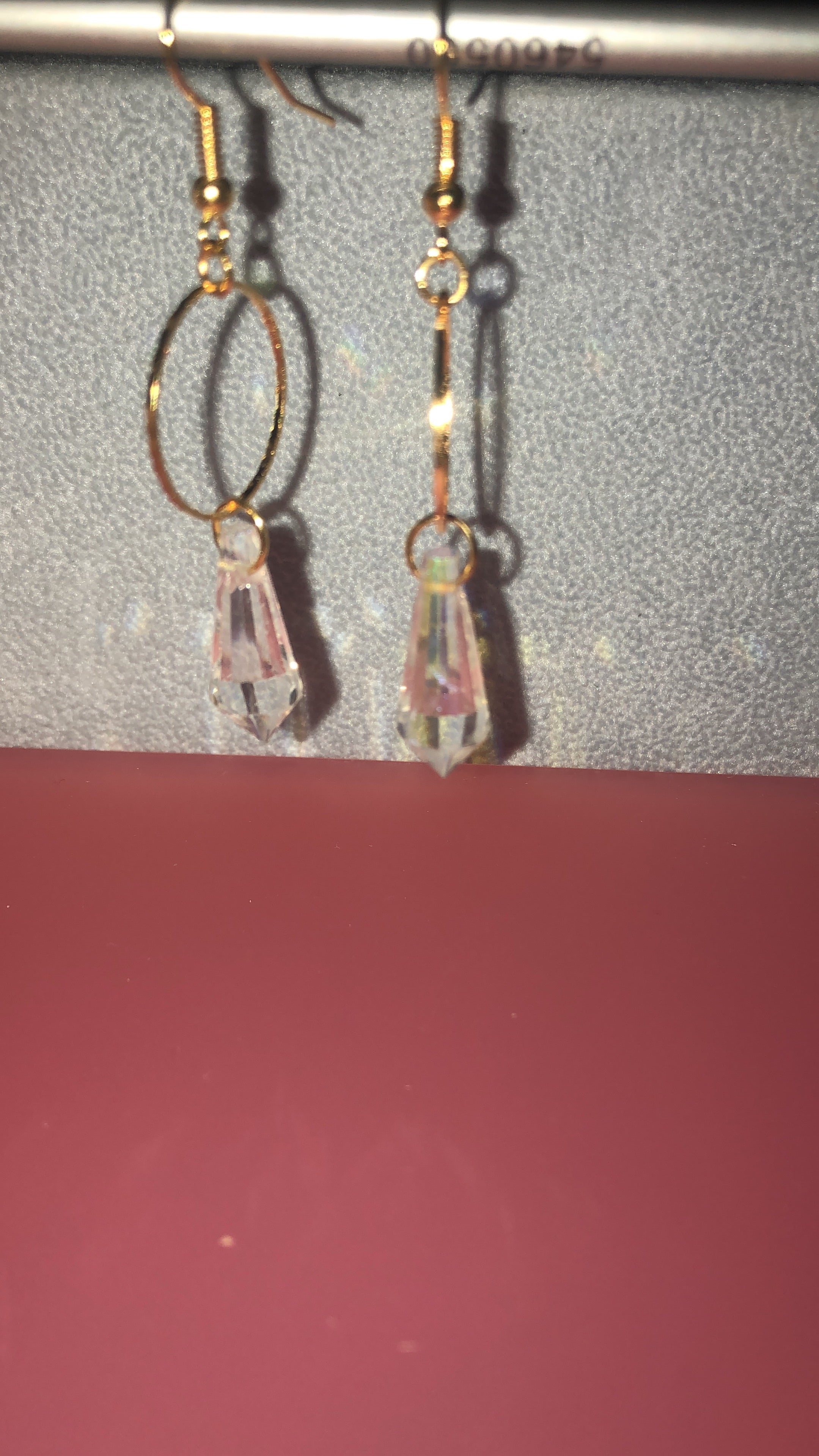 Rain drop earrings