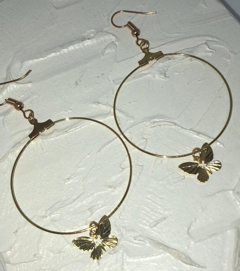 Butterfly hoops