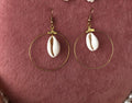 Seashell hoops
