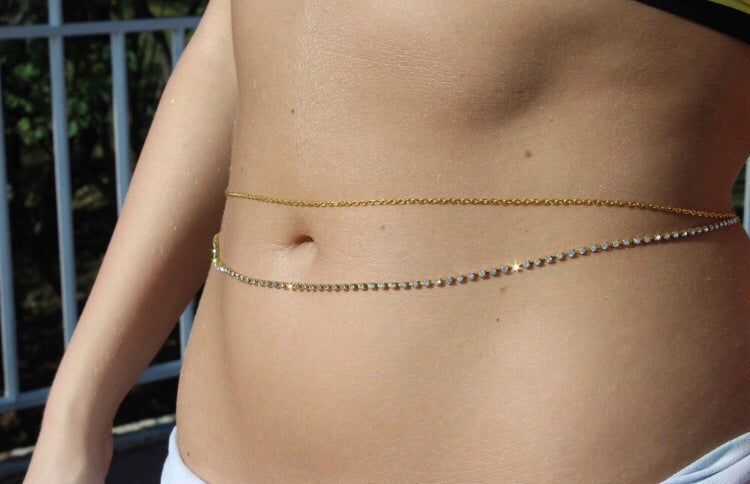 Honey belly chain Gold