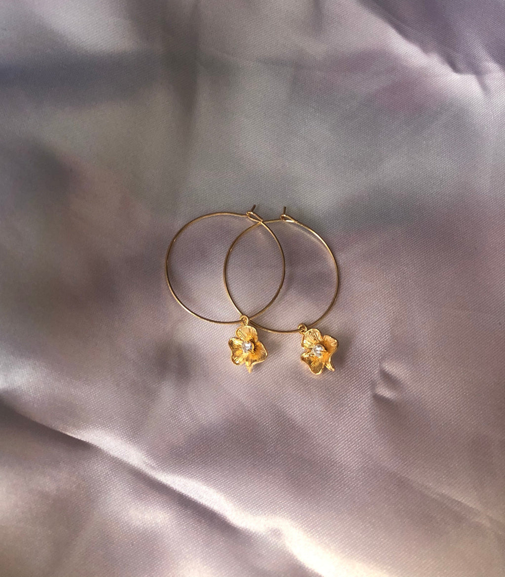 Flower hoops
