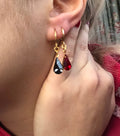 Pendant huggies V
